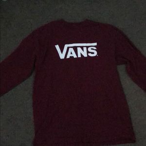 Vans long sleeve